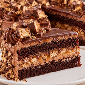 Bar-one cake slices