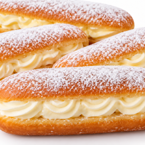 Fresh cream donut