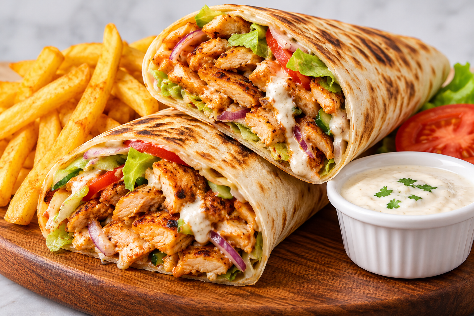 Mild Spicy Chicken Shawarma - Image 2